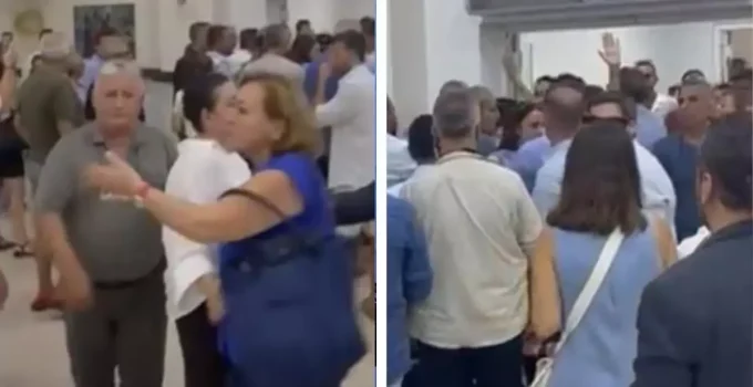 CHP Marmaris delege seçimlerinde gerginlik! Arbede yaşandı