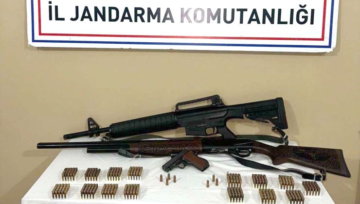 Aydın’da ruhsatsız silah operasyonu