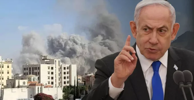 İsrail, Yemen’in başkenti Sana’yı vurdu