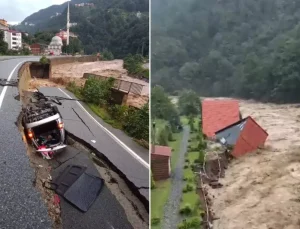 Selin getirdiği yıkım: Köprüler yıkıldı, yollar kapandı